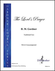 The Lord's Prayer SA choral sheet music cover Thumbnail